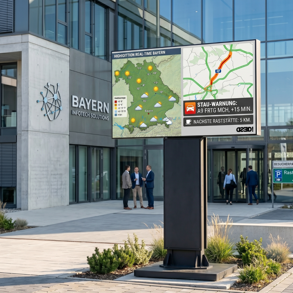 Outdoor LED Billboard Beispiel 7